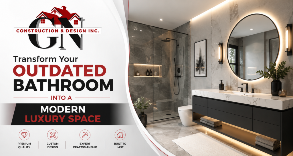 Transform Your Outdated Bathroom into a Modern Luxury Space