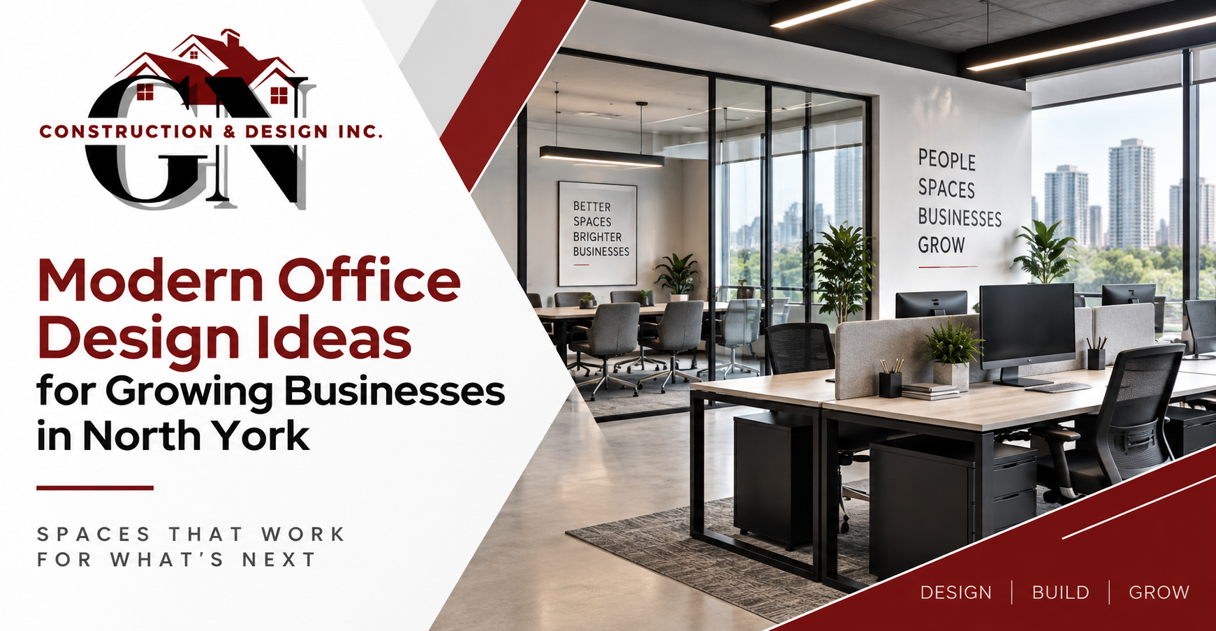 Modern Office Design Ideas for Growing Businesses in North York