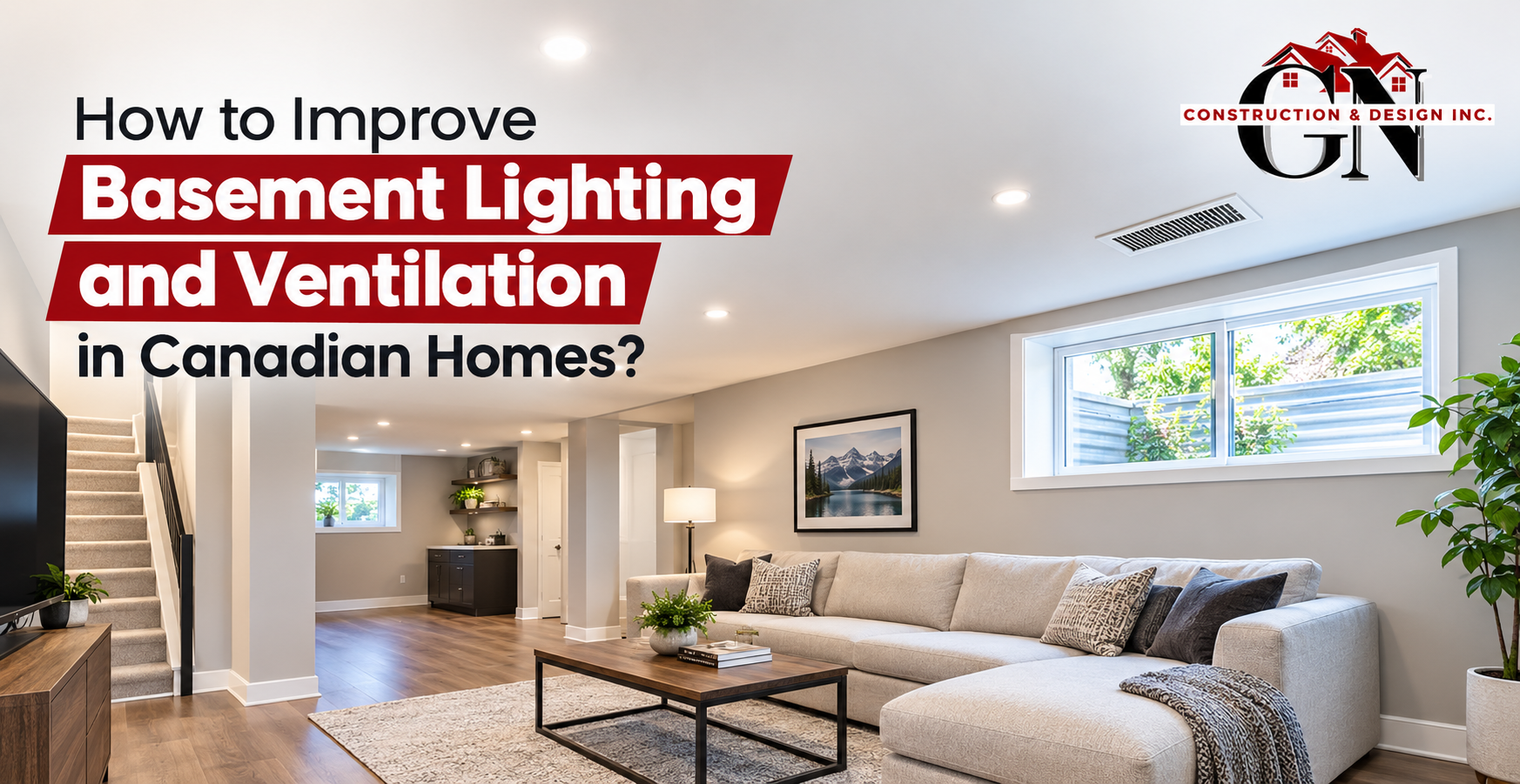 Basement Lighting and Ventilation